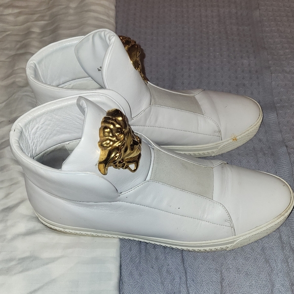 MENS VERSACE SHOES SIZE 12 - Picture 3 of 5